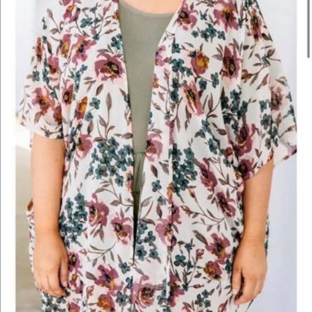 Floral kimono